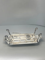 Load image into Gallery viewer, Victorian Silver Plated Asparagus Dish with Grill and Tongs
