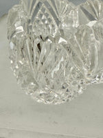Load image into Gallery viewer, A pair of very unusual clover shaped Silver Plated &amp; Cut Glass Salts with spoons - Circa 1875

