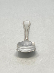 Silver Plated Preserve Spoon - Bead Pattern