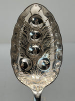 Load image into Gallery viewer, Antique Victorian Silver Plated Berry/Fruit Spoon
