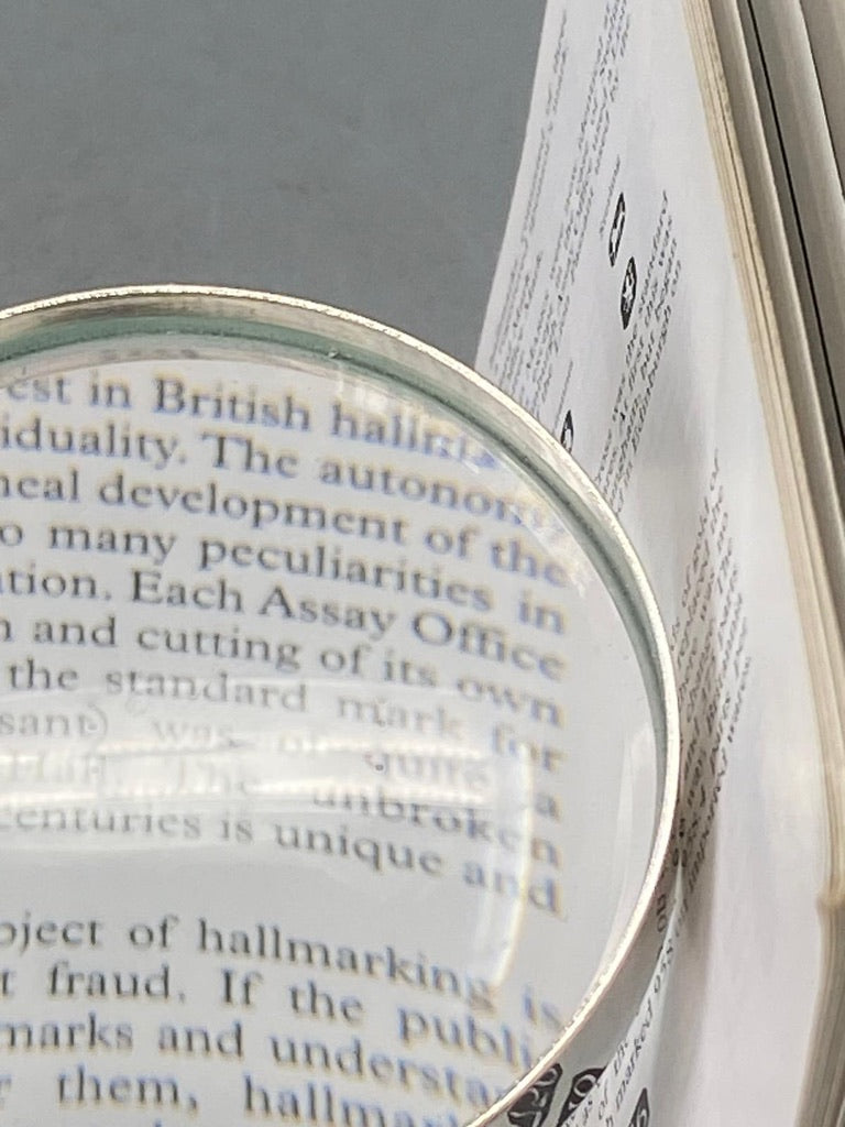 Sterling Silver Magnifying Glass