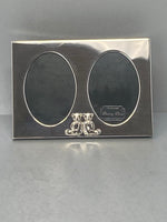 Load image into Gallery viewer, Sterling Silver Teddy Bear Photo Frame
