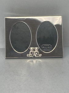 Sterling Silver Teddy Bear Photo Frame
