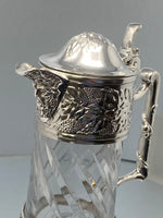 Load image into Gallery viewer, Silver Plated Claret Jug circa 1940
