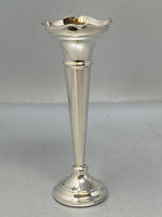 Load image into Gallery viewer, Sterling Silver Vase with Shaped Top
