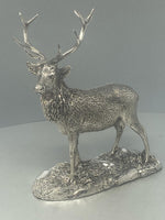 Load image into Gallery viewer, Sterling Silver Stag - fully hallmarked
