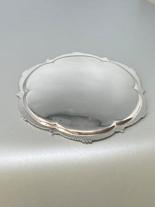 Antique Silver Plated Salver