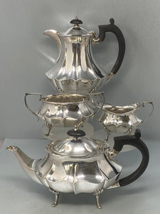 Antique Silver Plated Four Piece Tea & Coffee Set