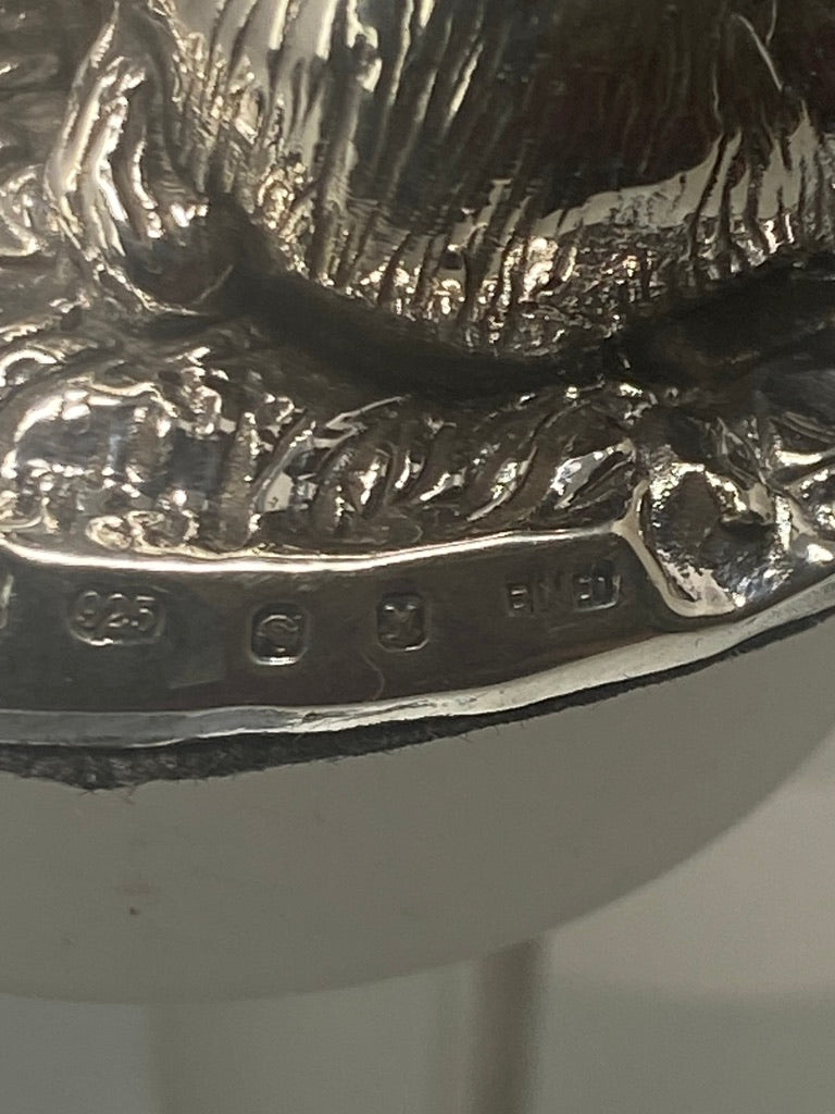 Sterling Silver Pair of Rabbits – Ellis Richards Silverware