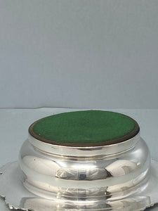 Antique Victorian Silver Plated Coaster