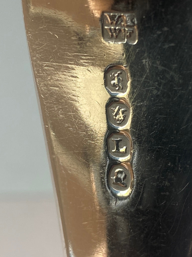 George III Sterling Silver Gravy Spoon and Fork