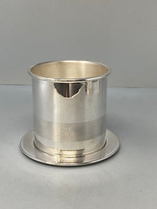 Dunhill Silver Plated Table Set - Salt & Pepper / Tray/ Bottle holder