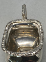Load image into Gallery viewer, Antique Sterling Silver Oblong Cream/Milk Jug
