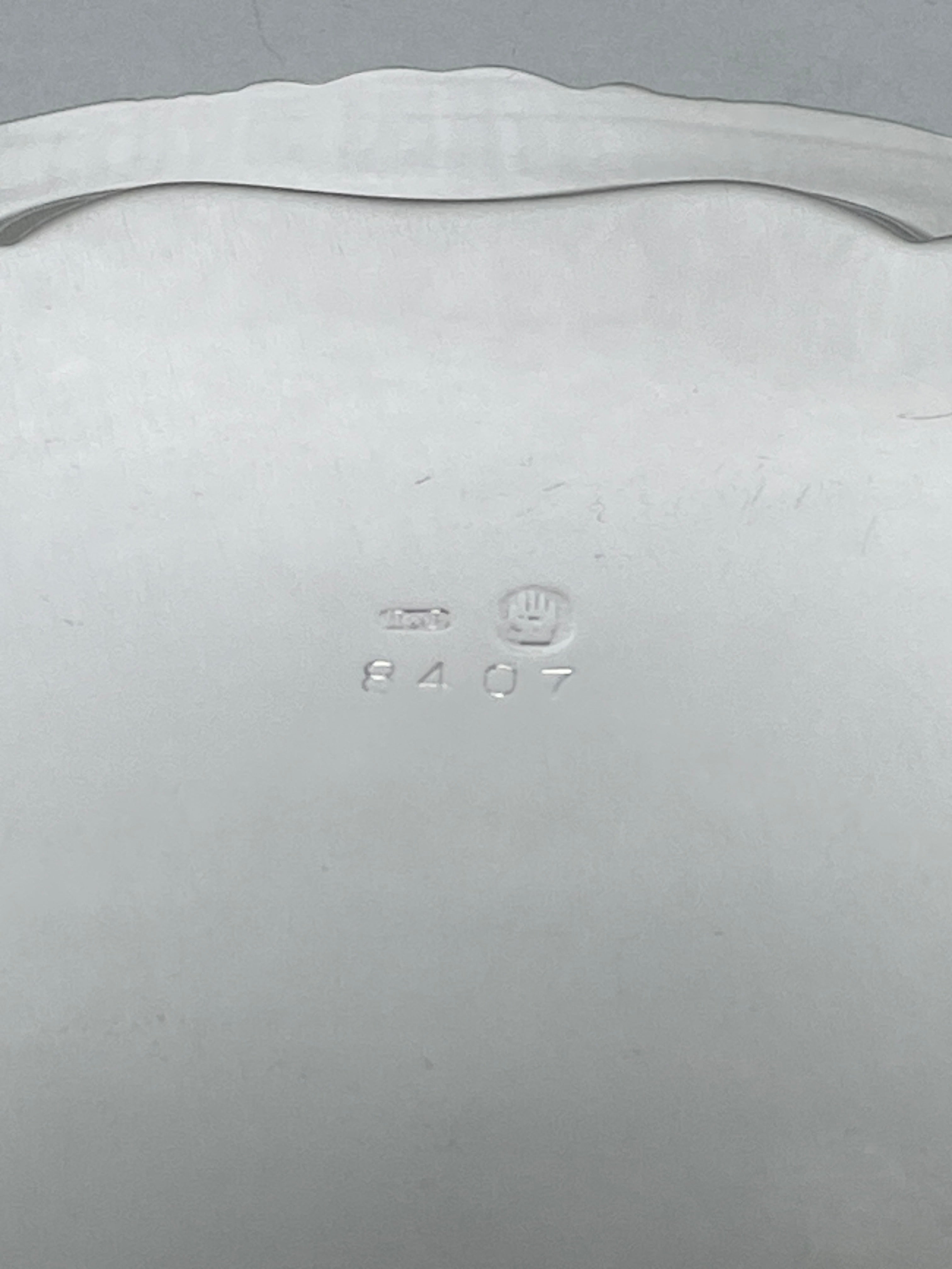 Antique Silver Plated Salver