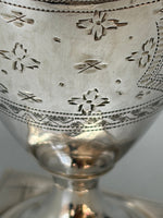 Load image into Gallery viewer, Antique Sterling Silver George III Helmet Style Cream Jug
