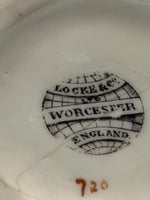 Load image into Gallery viewer, Antique Sterling Silver Rimmed Locke &amp; Co Worcester Vase
