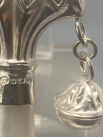 Load image into Gallery viewer, Sterling Silver Teething Ring &amp; Rattle
