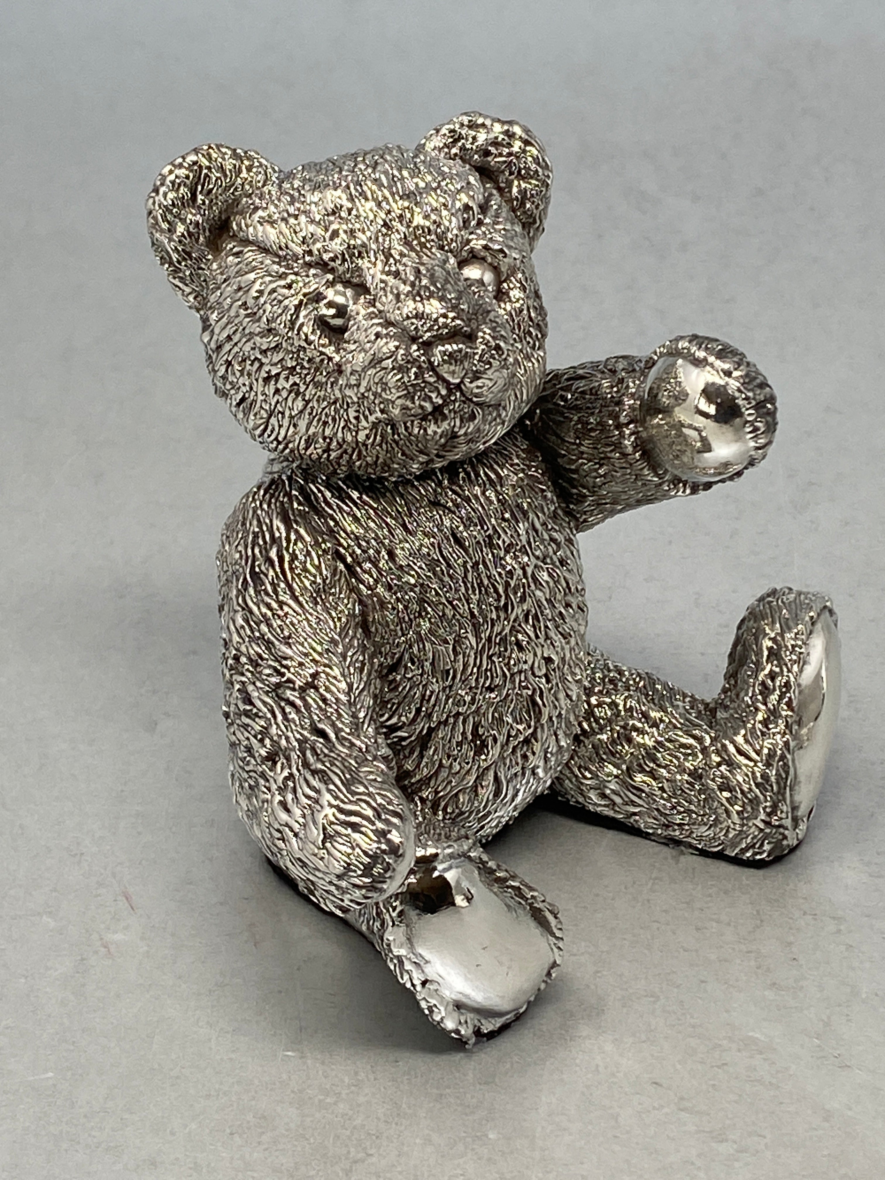 Sterling Silver Teddy Bear