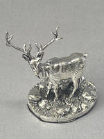 Load image into Gallery viewer, Sterling Silver Stag Model - full english hallmark
