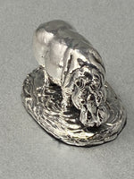Load image into Gallery viewer, Sterling Silver Mini Hippo
