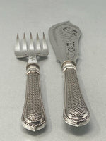 Load image into Gallery viewer, Pair of Antique Silver Plated Fish Servers
