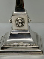 Load image into Gallery viewer, Antique Sterling Silver 3 Lite Candelabra
