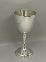 Load image into Gallery viewer, Antique Silver Plated Large Goblet
