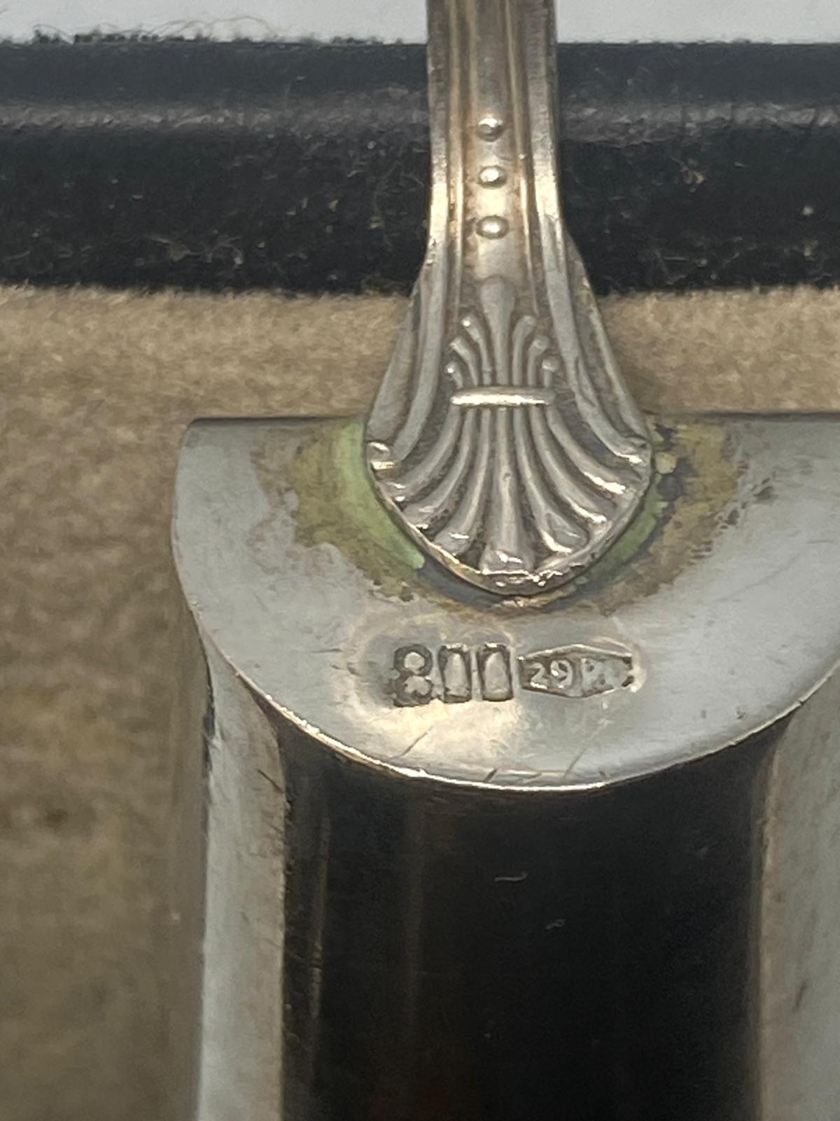Antique Continental Silver Sugar Scoop
