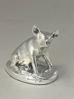 Load image into Gallery viewer, Sterling Silver Pig
