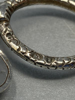 Load image into Gallery viewer, Pair of Antique Victorian Silver Harlequin Sugar Nips by George Adams
