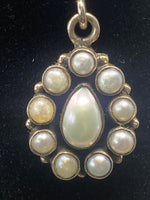 Load image into Gallery viewer, Sterling Silver and Mother of Pearl Earrings
