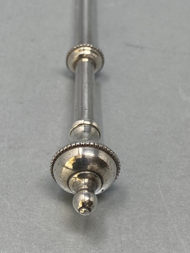 Antique Silver Plated Serving Fork