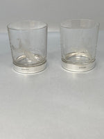 Load image into Gallery viewer, Sterling Silver &amp; Crystal Engraved Tumblers with Pheasants

