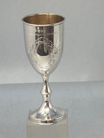 Load image into Gallery viewer, Antique Sterling Silver Kiddush Cup
