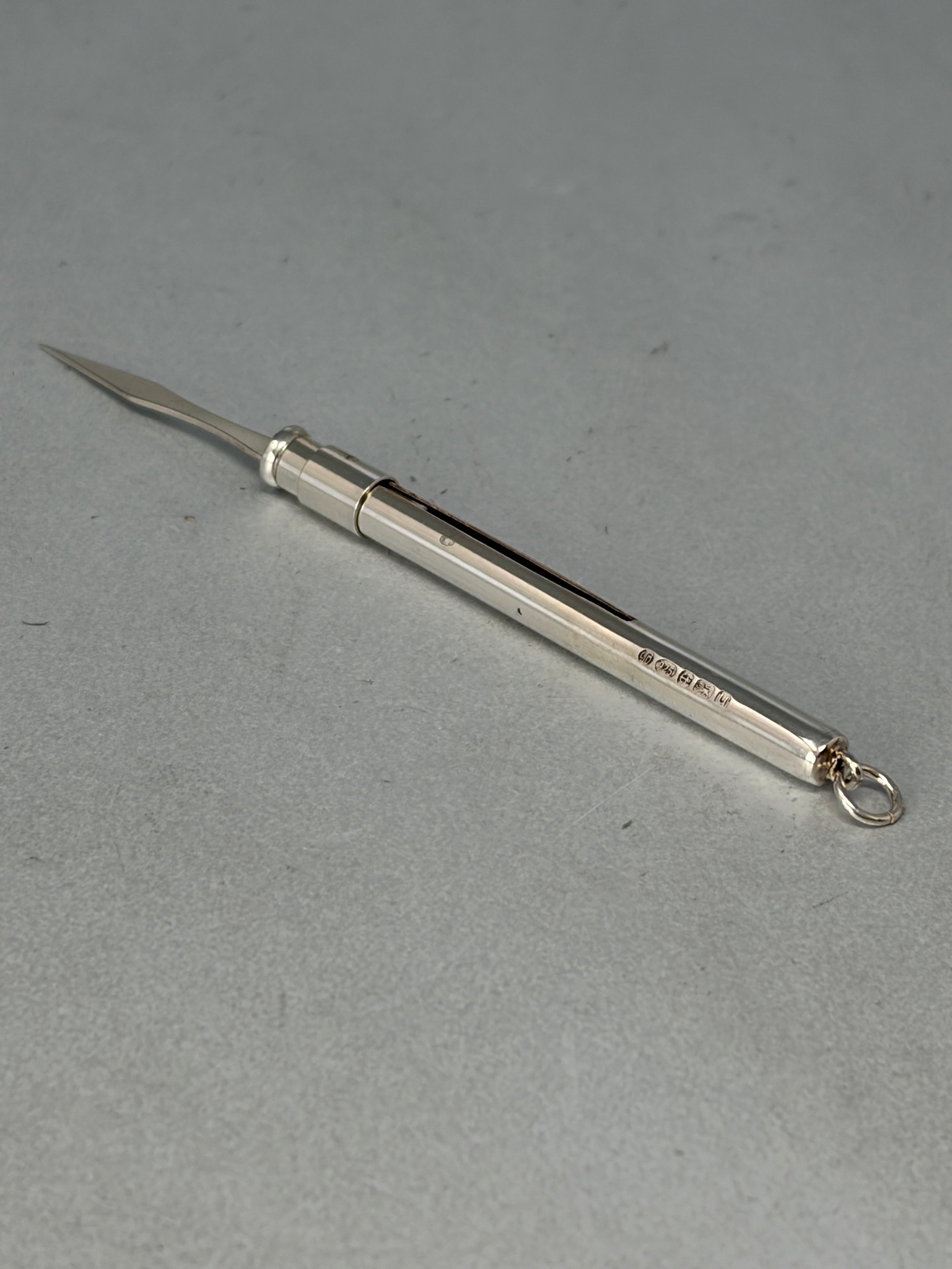 Plain Sterling Silver Toothpick