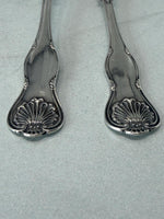 Load image into Gallery viewer, Antique Sterling Silver Childs Spoon &amp; Fork in Case
