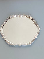 Load image into Gallery viewer, Antique Silver Plated Salver
