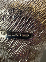 Load image into Gallery viewer, Sterling Silver Bulldog - full english - hallmark
