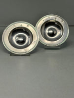 Load image into Gallery viewer, Pair of Sterling Silver Armada Dishes by Comyns
