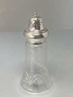 Load image into Gallery viewer, Antique Silver Plate and Glass Sugar Caster
