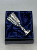 Load image into Gallery viewer, Antique Sterling Silver Kiddush Cup
