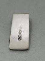Load image into Gallery viewer, Sterling Silver Feature Hallmark Money Clip
