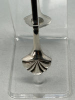 Load image into Gallery viewer, Pair of Sterling Silver Sugar Nips with Shell Ends

