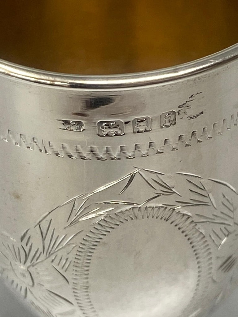 Antique Sterling Silver Kiddush Cup