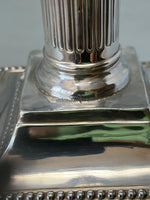 Load image into Gallery viewer, Antique Sterling Silver 3 Lite Candelabra by Elkington
