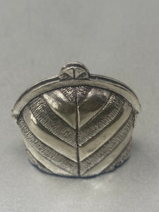 Set of Four Silver Handbag miniatures/models