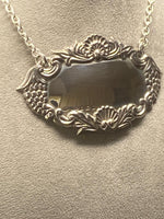 Load image into Gallery viewer, Plain Sterling Silver Wine Label
