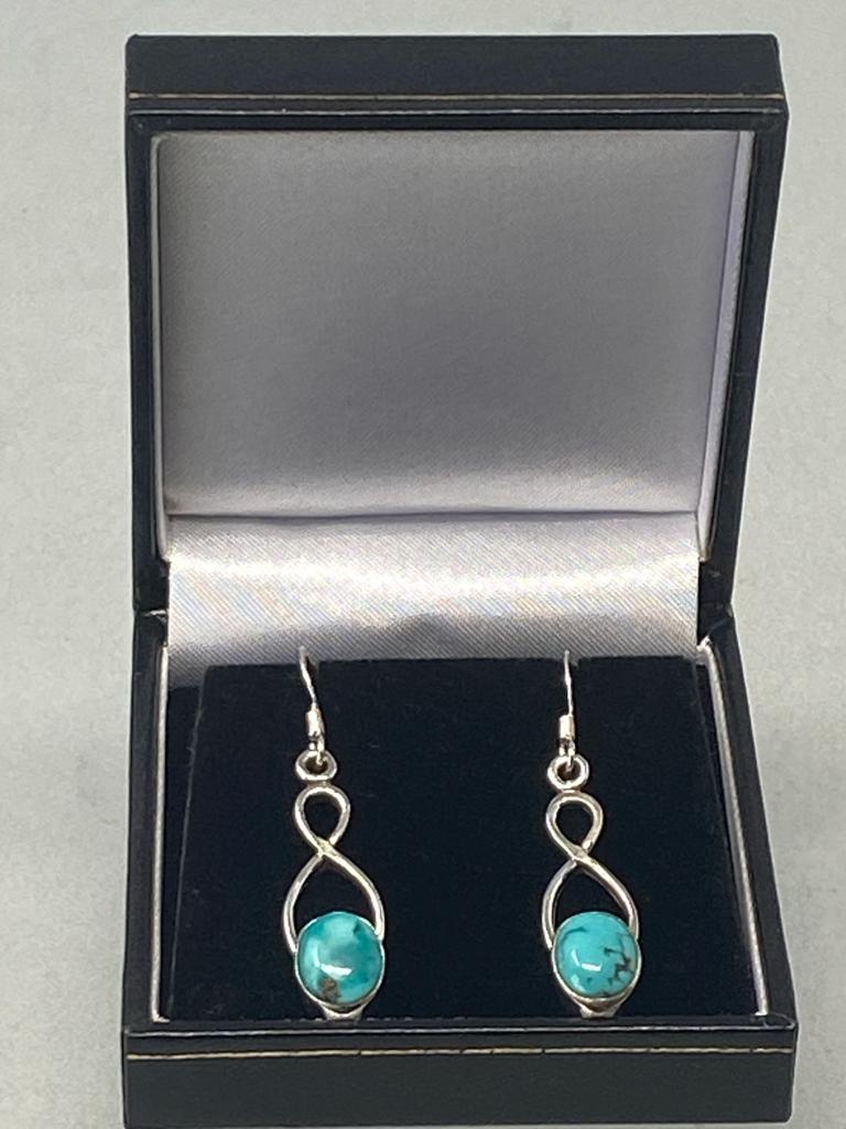 Sterling Silver and Turquoise Earrings