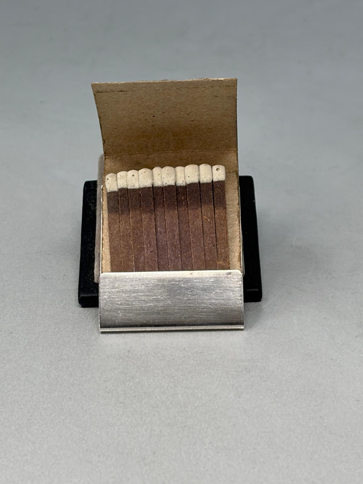 Sterling Silver Book Match Holder = made in USA