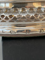 Load image into Gallery viewer, Sterling Silver Pierced Wine Coaster
